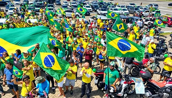 Bloquinho 22: Apoiadores de Flávio fazem caminhada em Anápolis neste sábado (24)